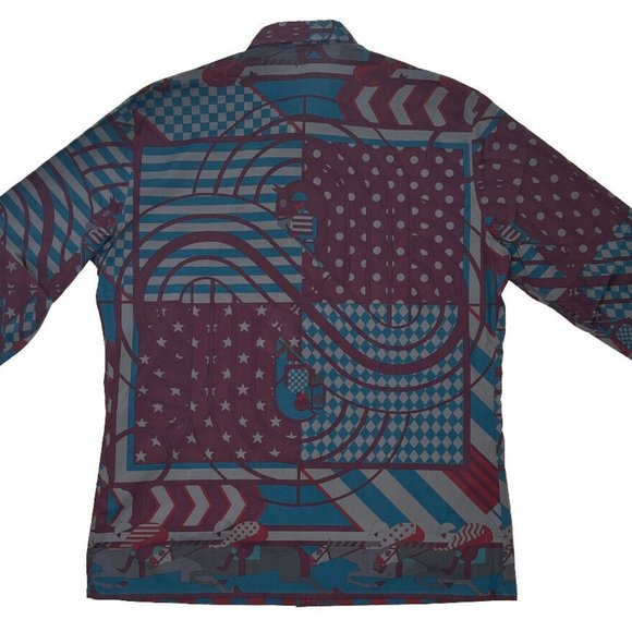 Hermes Steeple Chase Finess Shirt 15 3/4 - 40 France Brick Red Polished Cotton - Picture 10 of 14